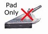 California roller skate brake pad