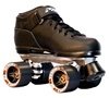 Sure-Grip Carrera roller skates for indoor speed skating.