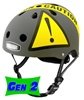 Nutcase Little Nutty Urban Caution Matte Helmet - Gen 2