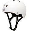 Triple 8 Brainsaver Helmet with EPS Liner - WHITE RUBBER