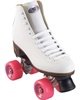 Riedell 110 WHITE Citizen Outdoor Roller Skates pink wheels Also great for indoors