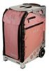 ZUCA Pro Travel Bag with wheels Full Set Dusty Rose and Silver