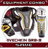 CCM Ovechkin GR8-9 Sr. Hockey Equipment Package Combo