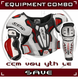 CCM Vector V04 LE Yth. Protective Equipment Package Combo