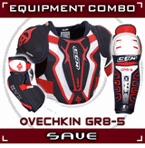 CCM Ovechkin GR8-5 Yth. Hockey Equipment Package Combo