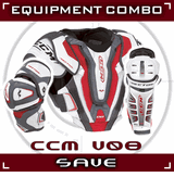 CCM Vector V08 LE Jr. Protective Equipment Package Combo