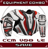 CCM Vector V08 Jr. Protective Equipment Package Combo