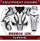 Reebok 10K Kinetic Fit Sr. Hockey Equipment Package Combo