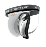 Shock Doctor 214 Adult Power Carbon Flex Cup with X-Fit Supporter