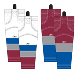 Colorado Avalanche RBK Edge SX100 Adult Hockey Socks